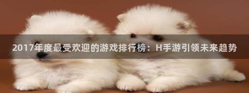 佛山亿万28电子商务：2017年度最受欢迎的游戏排行榜：H手游引领未来趋势