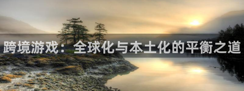 广州亿万28投资管理顾问有限公司：跨境游戏：全球化与本土化的平衡之道