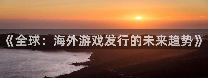 亿万28子教育科技有限公司：《全球：海外游戏发行的未来趋势》
